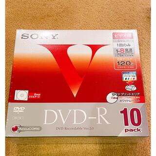 ソニー(SONY)のSONY DVD-R 10枚ケース入り 日本製(PC周辺機器)