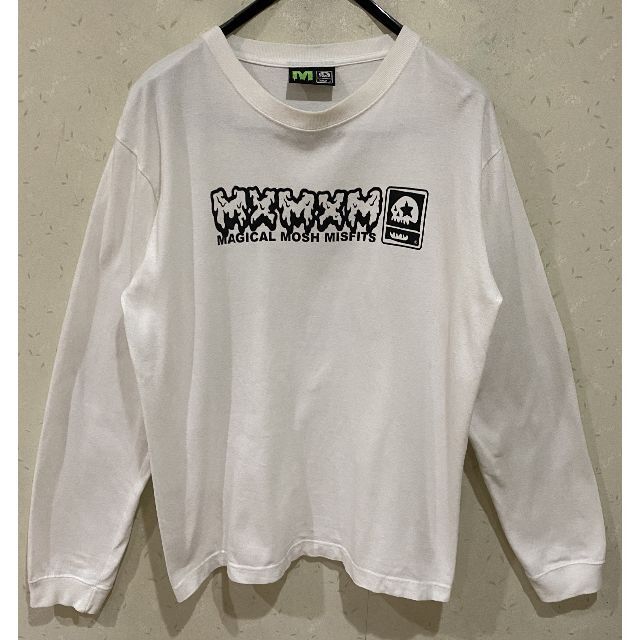 MXMXM プリント 長袖Tシャツ トップス カットソー M - Tシャツ