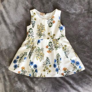 プティマイン(petit main)のsize80 ♡ プティマイン.petit main.花柄ワンピース(ワンピース)