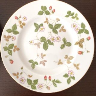 ウェッジウッド(WEDGWOOD)のワイルド ストロベリー プレート 20cm(食器)