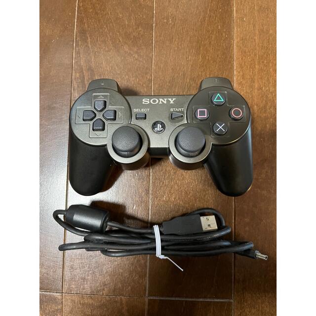 SONY(ソニー)のPS3 コントローラー （DUALSHOCK®3）ブラック CECHZC2 エンタメ/ホビーのゲームソフト/ゲーム機本体(家庭用ゲーム機本体)の商品写真