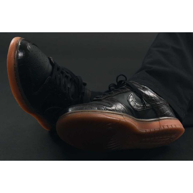 NIKE(ナイキ)のNIKE DUNK ダンク VELVET BROWN AND BLACK 8,5 メンズの靴/シューズ(スニーカー)の商品写真