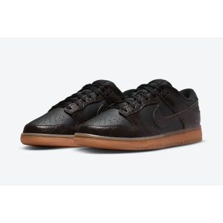 ナイキ(NIKE)のNIKE DUNK ダンク VELVET BROWN AND BLACK 8,5(スニーカー)