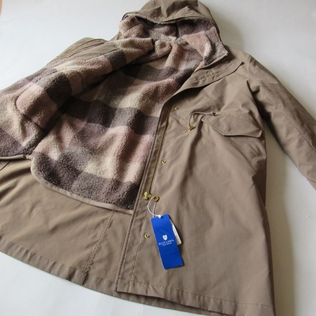 BLUE LABEL CRESTBRIDGE - ブルーレーベルクレストブリッジ 新品ブラウン モッズコート / パーカー 40