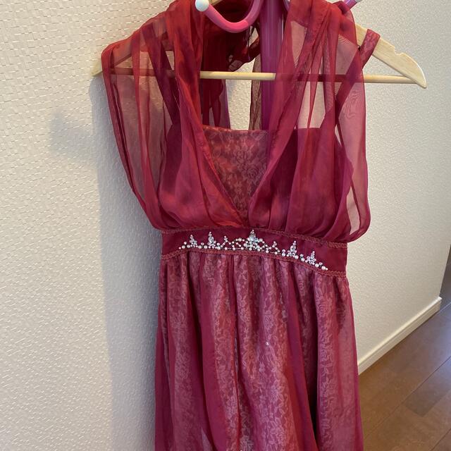 axes femme(アクシーズファム)の赤ドレス レディースのフォーマル/ドレス(ミニドレス)の商品写真