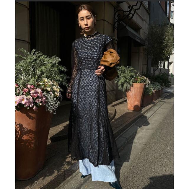 Ameri VINTAGE(アメリヴィンテージ)のAMERI  LACE BACK OPEN MERMAID DRESS レディースのワンピース(ロングワンピース/マキシワンピース)の商品写真