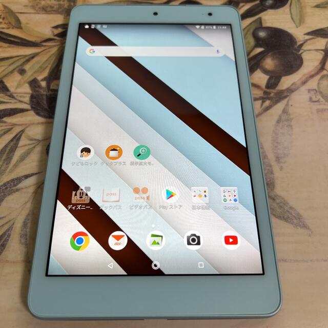 Simフリー化済 Qua Tab Qz8 8インチ防水 子どもロック付き