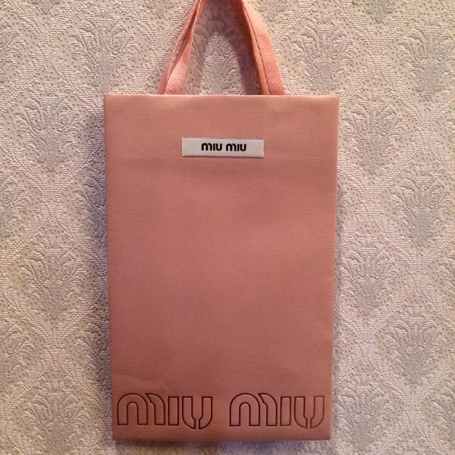 miumiu(ミュウミュウ)のショップ袋♡miumiu その他のその他(その他)の商品写真