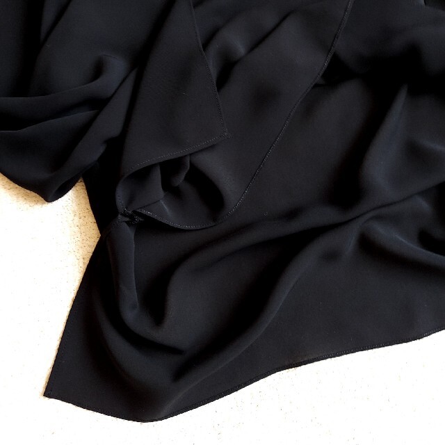 FOXEY❤40【Daisy Daily Blouse】ブラック さらりブラウス