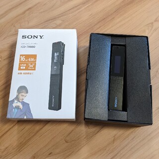 ソニー(SONY)のSONY ステレオICレコーダー ICD-TX660 16GB 美品(その他)