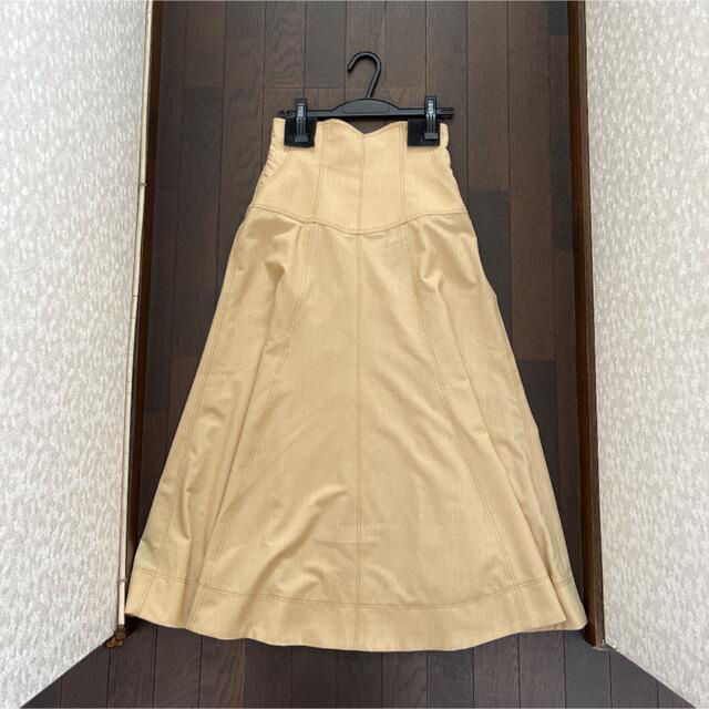 Rirandture(リランドチュール)のリランドチュール コルセットフレアスカート レディースのスカート(ロングスカート)の商品写真