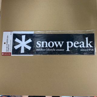 スノーピーク(Snow Peak)のスノーピーク　ロゴステッカー　NV-004(その他)