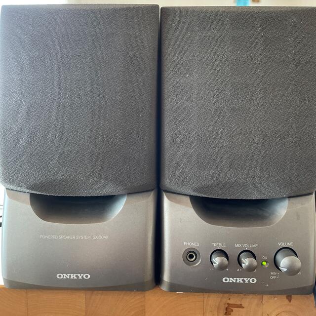 ONKYO - ジャンク品 ONKYO GX-30AXアンプ内蔵ステレオスピーカー ONKYO - ジャンク品 ONKYO GX-30AXアンプ内蔵ステレオスピーカー
