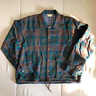 ジエダ(Jieda)の古着　ジエダ　plaid jacket  サイズ2(スタジャン)