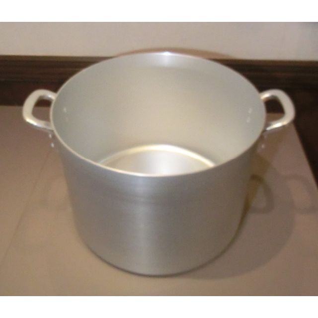 プロセレクト アルミ半寸胴鍋 (目盛付) 45cm インテリア/住まい/日用品のキッチン/食器(鍋/フライパン)の商品写真