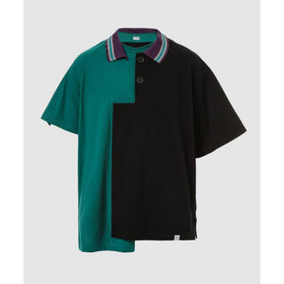 カラー(kolor)の21AW Kolor becon ドッキングポロシャツ 3(Tシャツ/カットソー(半袖/袖なし))