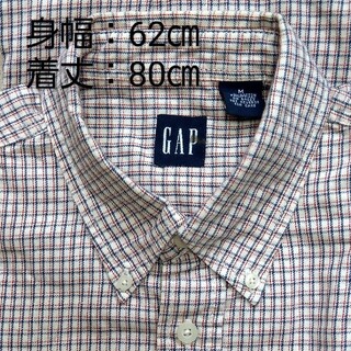 ギャップ(GAP)のGAP：メンズ半袖シャツ/ボタンダウン(シャツ)