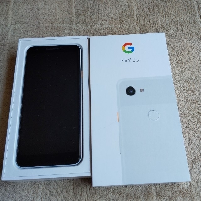 Google Pixel 3a Clearly White