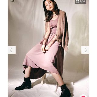 ダズリン(dazzlin)のdazzli シアースリーブレイヤード　ワンピース　レースワンピース(ロングワンピース/マキシワンピース)