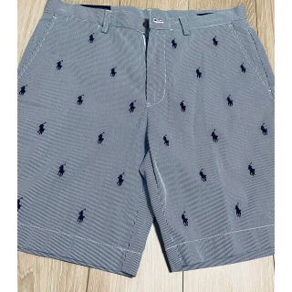 ポロラルフローレン(POLO RALPH LAUREN)の【新品未使用タグ付】ポロラルフローレン　ハーフパンツ　サイズ32(ショートパンツ)