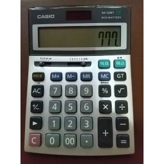 カシオ(CASIO)のカシオ電卓 12桁  DS-12WT(その他)