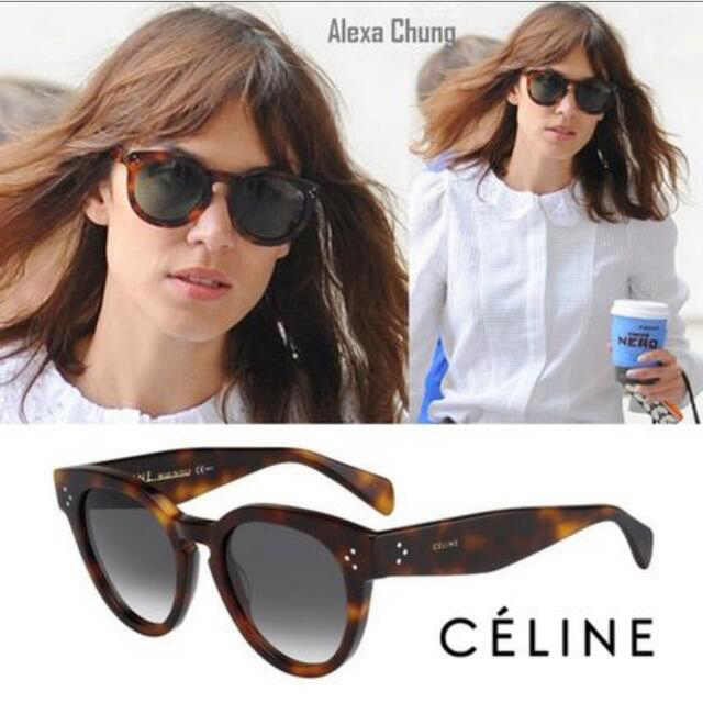 celine(セリーヌ)のセリーヌ　CELINE  サングラス　べっ甲 レディースのファッション小物(サングラス/メガネ)の商品写真