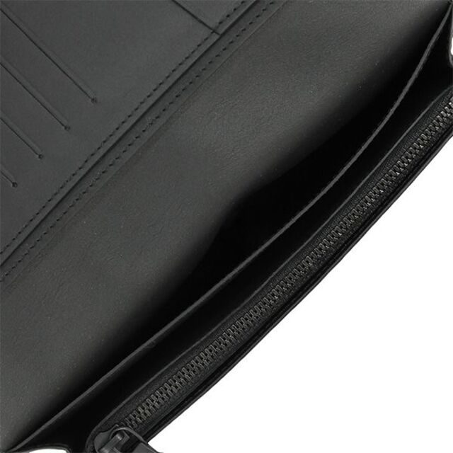 LOUIS VUITTON - LOUIS VUITTON 長財布 二つ折り メンズ 新品 黒 154-2