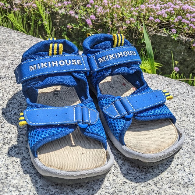 mikihouse(ミキハウス)のミキハウス　サンダル19,0 キッズ/ベビー/マタニティのキッズ靴/シューズ(15cm~)(サンダル)の商品写真