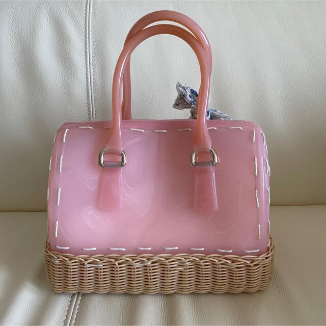 Furla(フルラ)のFURLA CANDY フルラ キャンディ かごバッグ レディースのバッグ(かごバッグ/ストローバッグ)の商品写真