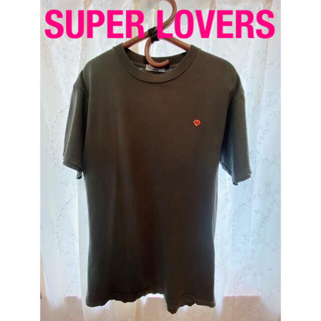 SUPER LOVERS(スーパーラヴァーズ)のヴィンテージ古着 90's ✨SUPERLOVERS スーパーラバーズ Tシャツ メンズのトップス(Tシャツ/カットソー(半袖/袖なし))の商品写真