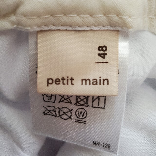 petit main(プティマイン)のプティマインpetit main ドット　ベビーハット　帽子 キッズ/ベビー/マタニティのこども用ファッション小物(帽子)の商品写真