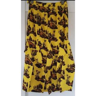 アキラナカ(AKIRANAKA)のアキラナカ　プリーツスカート36(ロングスカート)
