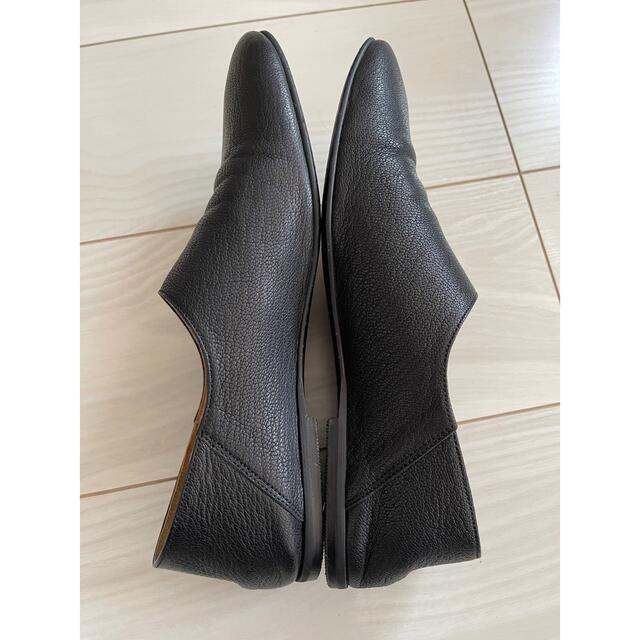 que shoes 黒  LLサイズ プレーン レディースの靴/シューズ(ローファー/革靴)の商品写真