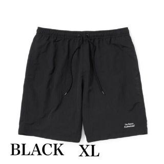 エンノイ ENNOY NYLON SHORT BLACK(ショートパンツ)