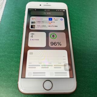 アイフォーン(iPhone)の美品 iPhone8 64GB ゴールド SIMフリー(スマートフォン本体)