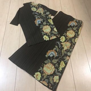 プリーツプリーズイッセイミヤケ 上品 セットアップ/コーデ(レディース