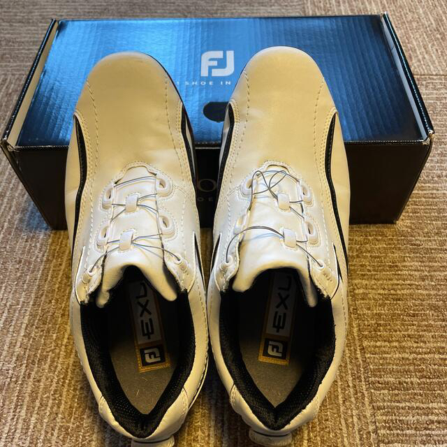 FootJoy(フットジョイ)のFJ ゴルフシューズ　25cm 1度だけ着用 スポーツ/アウトドアのゴルフ(シューズ)の商品写真