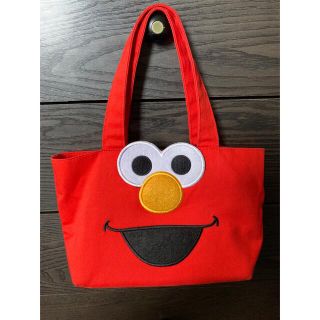 セサミストリート(SESAME STREET)のUSJシンガポール エルモお弁当バッグ(ランチボックス巾着)