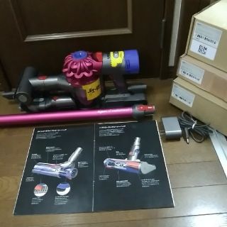 ダイソン(Dyson)の新品パーツ多数 dyson v7 SV11 absolute仕様 フューシャ(掃除機)