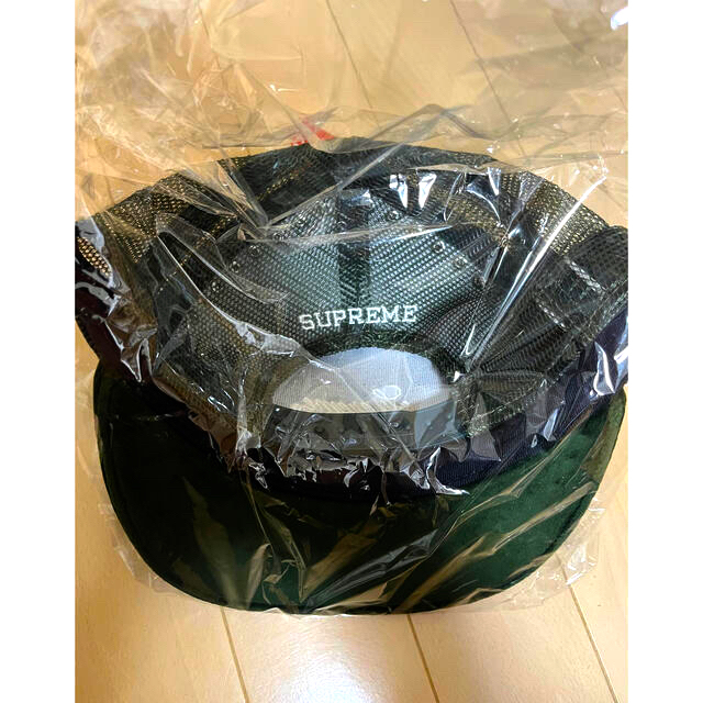 Supreme Studded Velvet Mesh Back 5-Panel