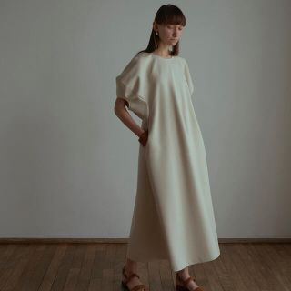 クラネ(CLANE)のLANTERN SLEEVE FLARE ONE PIECE CLANE(ロングワンピース/マキシワンピース)