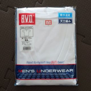 BVD　メンズ　VネックＴシャツ　LLサイズ(その他)