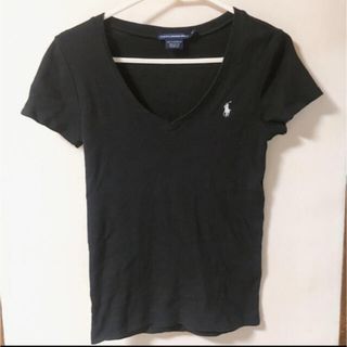 ラルフローレン(Ralph Lauren)のお値下げ！　ラルフローレン　Tシャツ　ブラック(Tシャツ(半袖/袖なし))