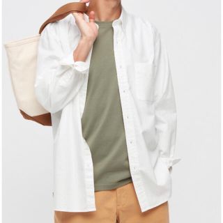 ユニクロ(UNIQLO)のユニクロ　オックスフォードシャツ　ユニセックス　Sサイズ(シャツ)