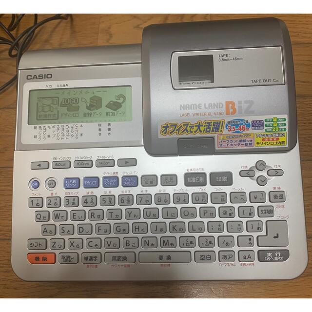 カシオ　ネームランド　KL-V450 CASIO