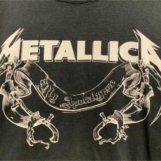 メタリカ バンド Tシャツ Metallica(Tシャツ/カットソー(半袖/袖なし))