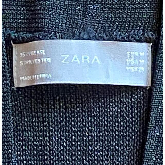 ZARA(ザラ)のZARA ザラ　カーディガン　ブラック　ラメ　黒　ワンピースにも レディースのトップス(カーディガン)の商品写真