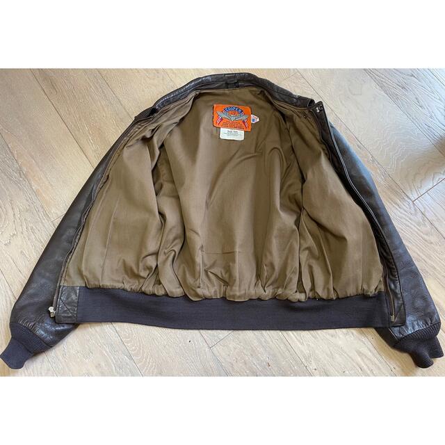 希少90s 美品 COOPER A-2 山羊革 ゴートレザーフライト 希少90s 美品 COOPER A-2 山羊革 ゴートレザーフライト