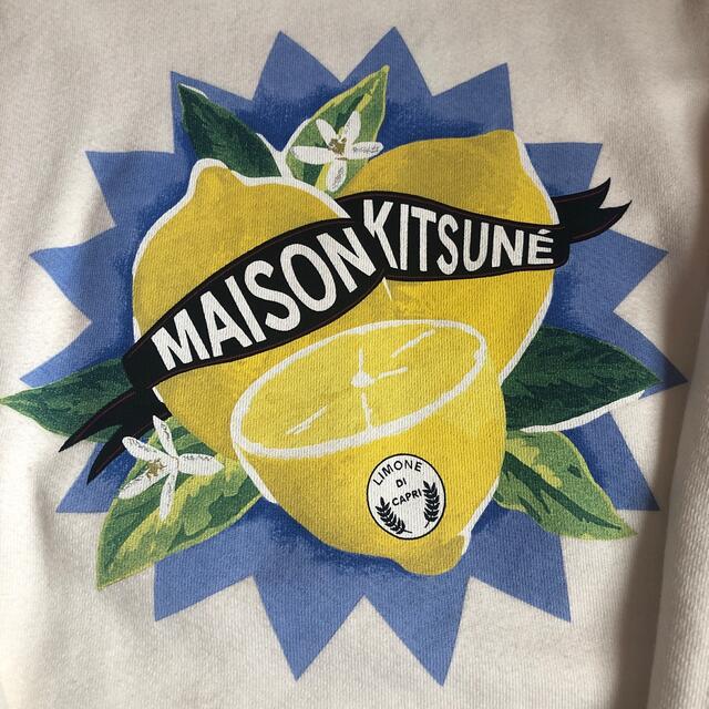 MAISON KITSUNE'(メゾンキツネ)のメゾンキツネ スウェット Sサイズ BTS V着用デザイン レディースのトップス(トレーナー/スウェット)の商品写真