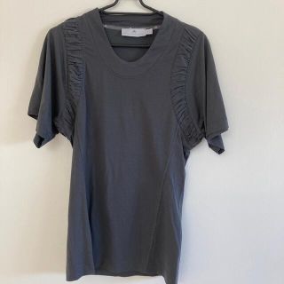 アディダスバイステラマッカートニー(adidas by Stella McCartney)のステラマッカートニー   トレーニング　Tシャツ　M  グレー(トレーニング用品)